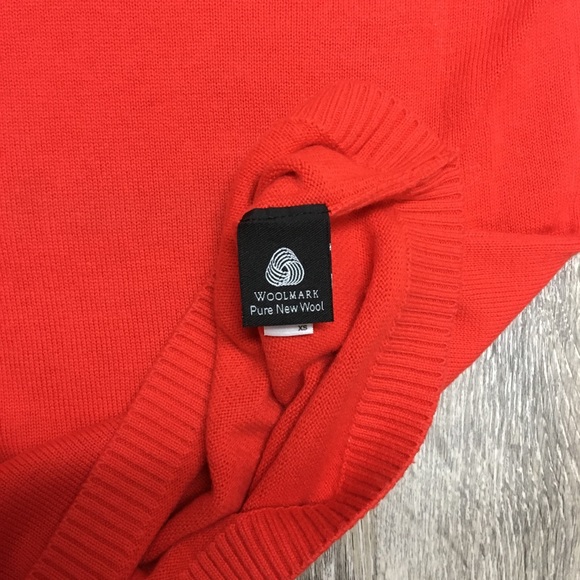 American Apparel red wool sweater, size XS. - Picture 3 of 4